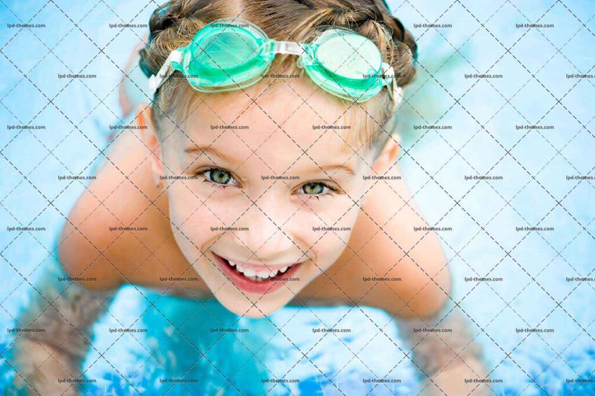 Girl In Swimming Pool